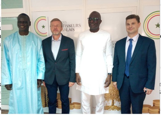 Délégation Russe, lors d’une visite au Club des Investisseurs du Sénégal